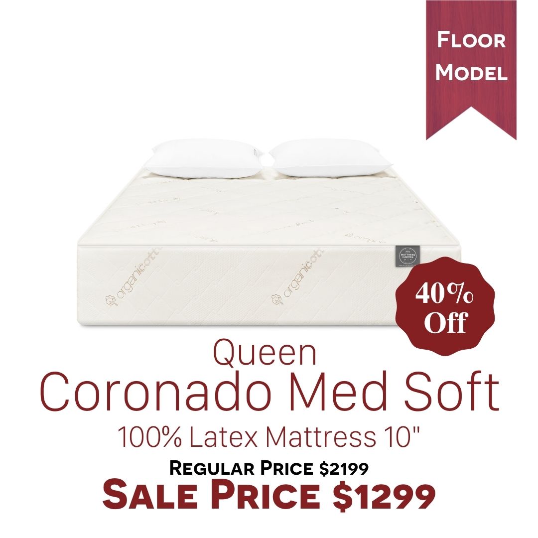 Coronado Med Soft Queen Floor Model